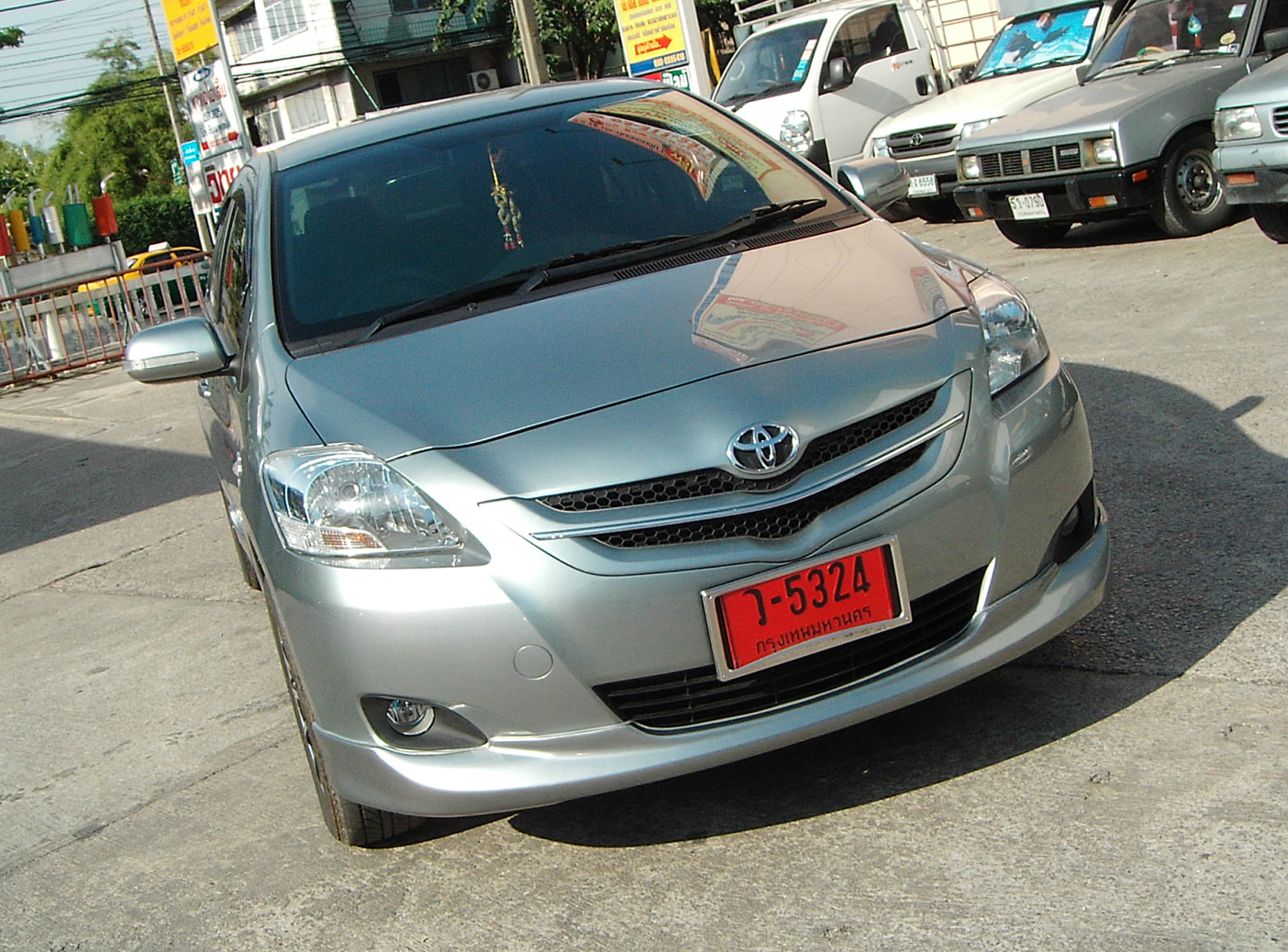 ชุดแต่ง Vios2007-2012 รุ่น ทรงห้างOEM แบบเรียบ